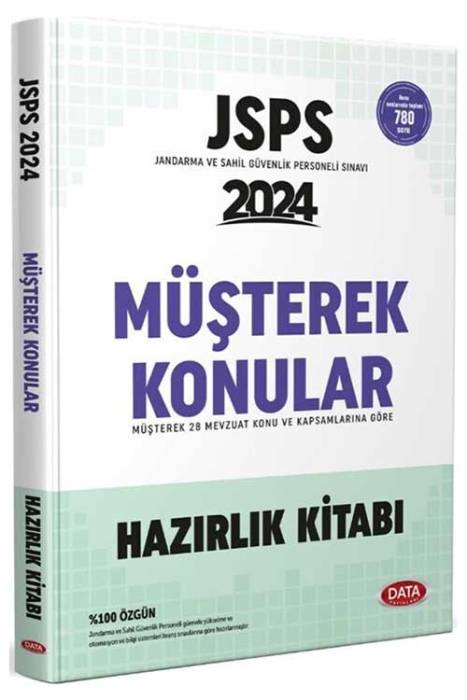 2024 JSPS Müşterek Konular Hazırlık Kitabı Data Yayınları