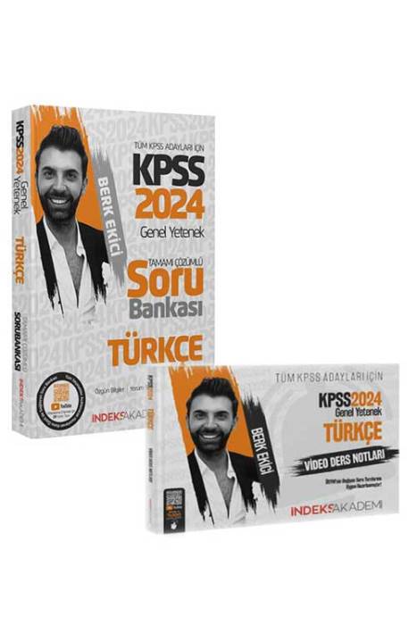 2024 KPSS Lisans Türkçe Soru Bankası ve Ders Notu Seti İndeks Akademi Yayıncılık