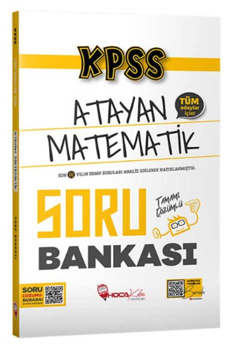 2024 KPSS Matematik Atayan Soru Bankası Çözümlü Hoca Kafası Yayınları