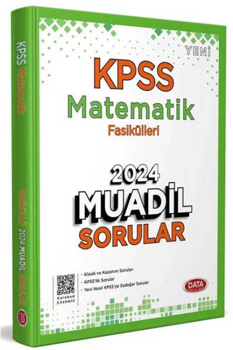 2024 KPSS Matematik Fasikülleri Muadil Sorular Data Yayınları