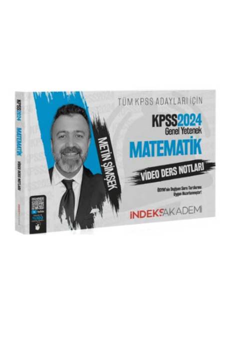 2024 KPSS Matematik Video Ders Notları İndeks Akademi Yayıncılık