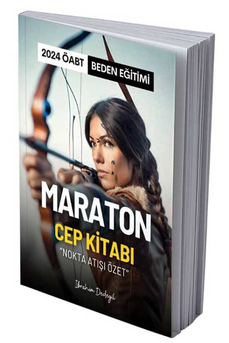 2024 KPSS ÖABT Beden Eğitimi Maraton Nokta Atışı Özet Cep Kitabı Yazarların Kendi Yayını