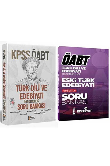 2024 KPSS ÖABT Eski Türk Edebiyatı Soru Bankası Seti İsem ve Edebiyat TV Yayınları