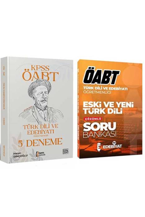 2024 KPSS ÖABT Türk Dili Edebiyatı Soru Bankası - Deneme Seti İsem ve Edebiyat TV Yayınları