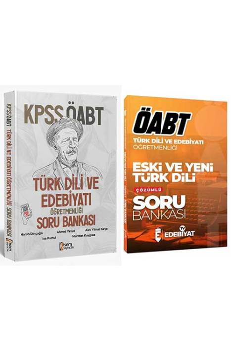 2024 KPSS ÖABT Türk Dili Edebiyatı Soru Bankası Seti İsem ve Edebiyat TV Yayınları