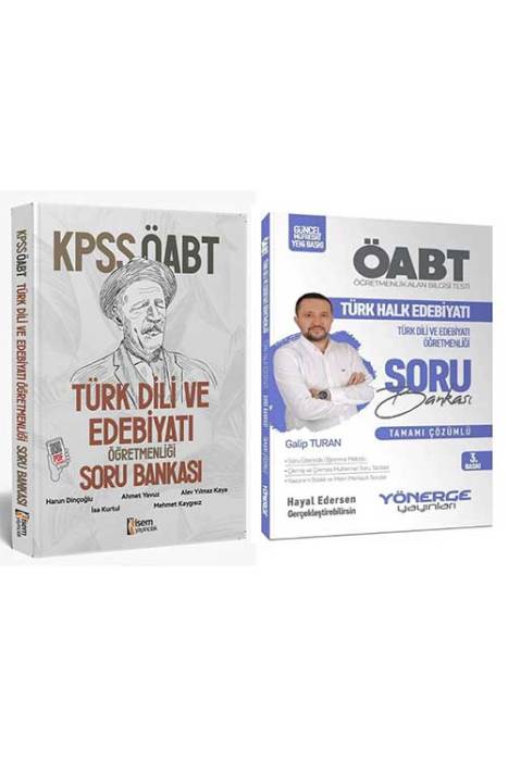 2024 KPSS ÖABT Türk Dili Edebiyatı Soru Bankası Seti İsem ve Yönerge Yayınları