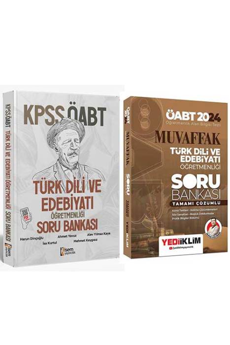 2024 KPSS ÖABT Türk Dili ve Edebiyatı Soru Bankası Seti Yediiklim ve İsem Yayıncılık