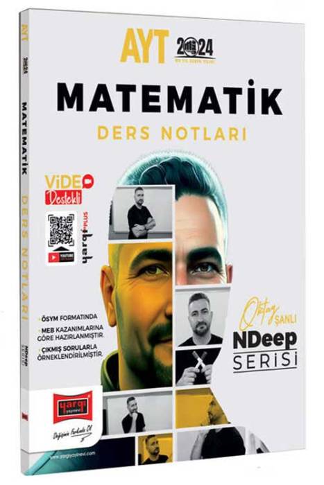 2024 NDeep Serisi AYT Matematik Video Ders Notları Yargı Yayınları