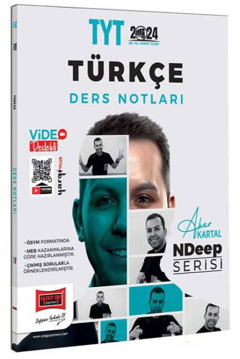 2024 NDeep Serisi TYT Türkçe Video Ders Notları Yargı Yayınları