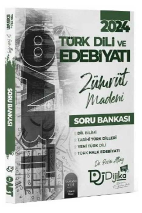 2024 ÖABT Türk Dili ve Edebiyatı Zümrüt Madeni Soru Bankası Dijika Yayınları