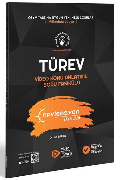 2024 TÜREV Video Konu Anlatımlı Soru Fasikülü Navigasyon Yayınları