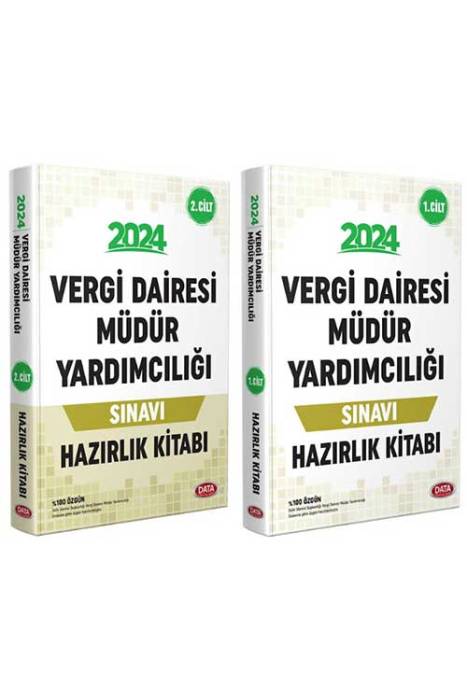 2024 Vergi Dairesi Müdür Yardımcılığı Sınavı Hazırlık Kitabı Data Yayınları