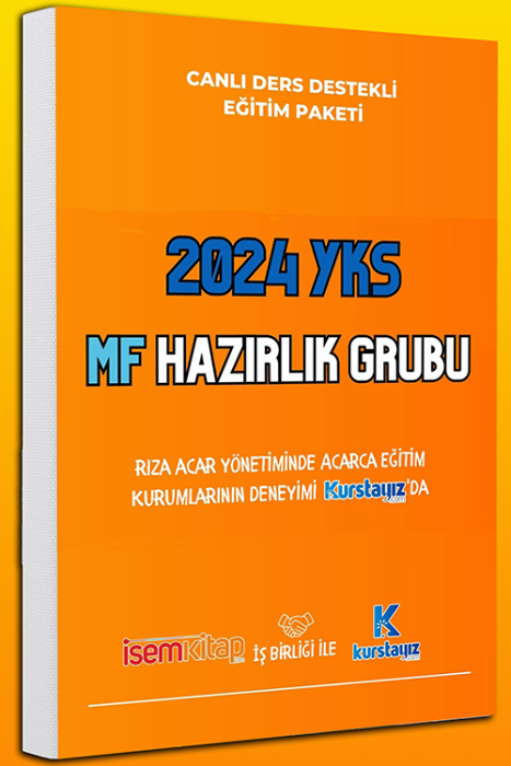 2024 YKS MF Hazırlık Grubu Kurstayız.com