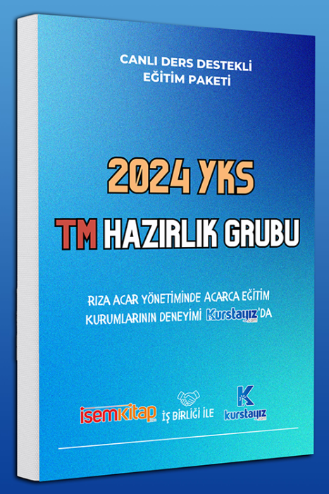 2024 YKS TM Hazırlık Grubu Kurstayız.com