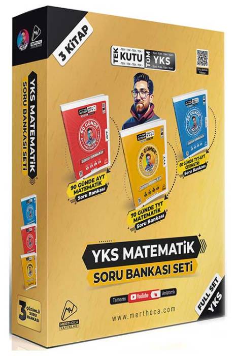2024 YKS TYT-AYT Matematik Soru Bankası Seti Mert Hoca Yayınları