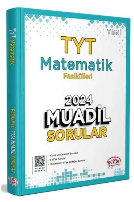 2024 YKS TYT Matematik Fasikülleri Muadil Sorular Soru Bankası Çözümlü Editör Yayınları