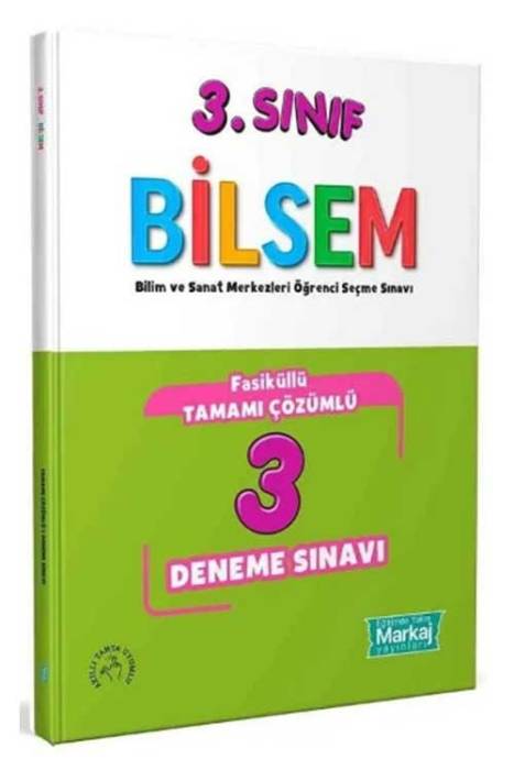 3. Sınıf BİLSEM Hazırlık 3 Fasikül Deneme Markaj Yayınları