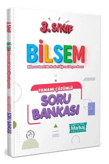 3. Sınıf BİLSEM Hazırlık Soru Bankası Markaj Yayınları