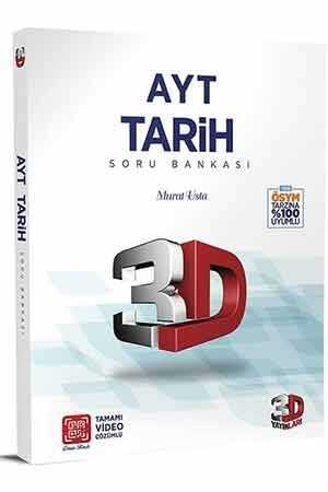 3D AYT 3D Tarih Tamamı Video Çözümlü Soru Bankası 3D Yayınları