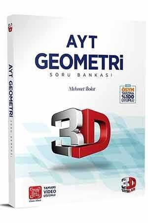 3D AYT Geometri Soru Bankası 3D Yayınları