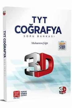 3D TYT Coğrafya Tamamı Video Çözümlü Soru Bankası 3D Yayınları - Thumbnail