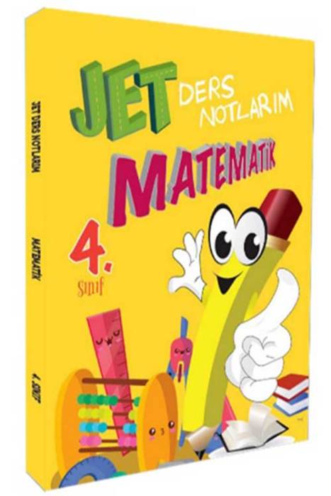 4. Sınıf Matematik Jet Ders Notlarım Jet Yayınları