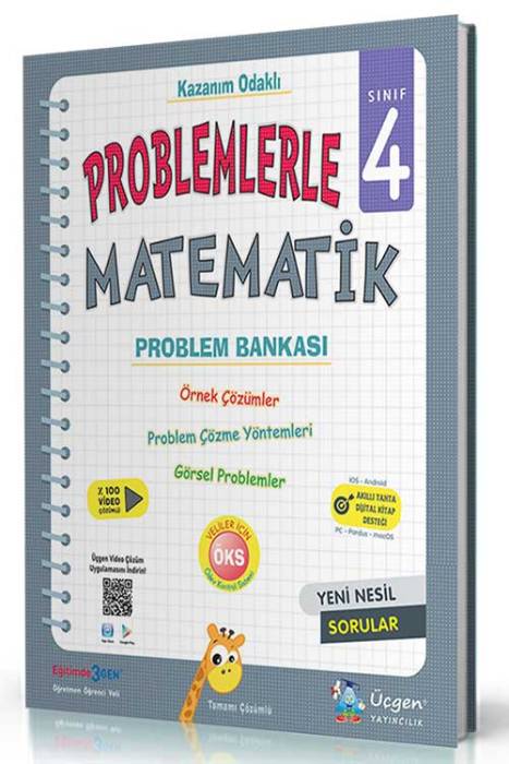4. Sınıf Problemlerle Matematik Üçgen Akademi Yayıncılık