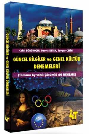 4T KPSS Güncel Bilgiler ve Genel Kültür 60 Deneme Çözümlü 4T Yayınları