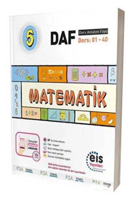 5. Sınıf DAF Matematik Ders Anlatım Föyü EİS Yayınları