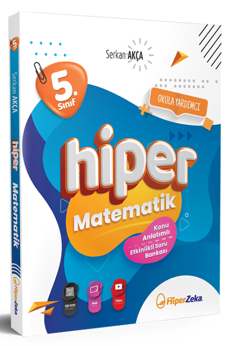 5. Sınıf Hiper Matematik Konu Anlatımlı & Etkinlikli Soru Bankası Hiper Zeka Yayınları