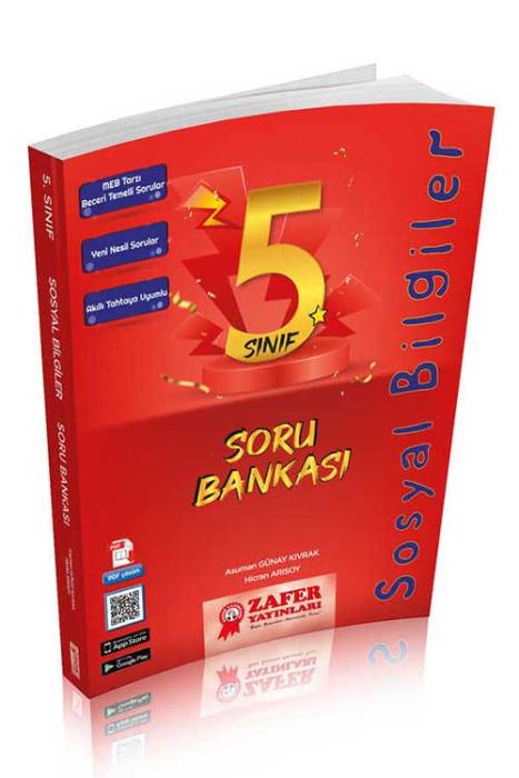 5. Sınıf Sosyal Bilgiler Soru Bankası Zafer Dershanesi Yayınları