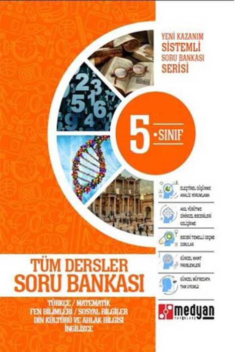 5. Sınıf Tüm Dersler Soru Bankası Medyan Yayınları