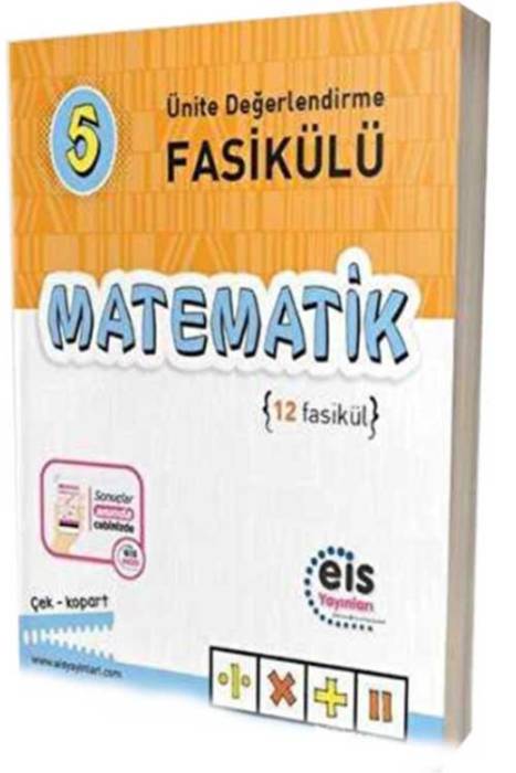 5. Sınıf Ünite Değerlendirme Fasikülü 1-12 Matematik EİS Yayınları