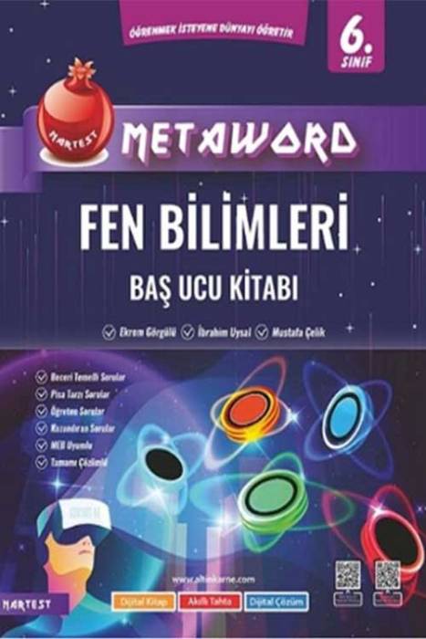6. Sınıf Fen Bilimleri Metaword Baş Ucu Kitabı Nartest Yayınları