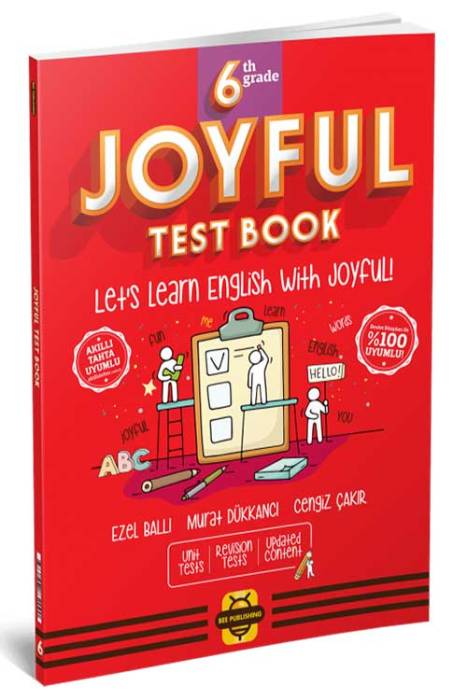 6. Sınıf Joyful Test Book Bee Publishing Yayınları