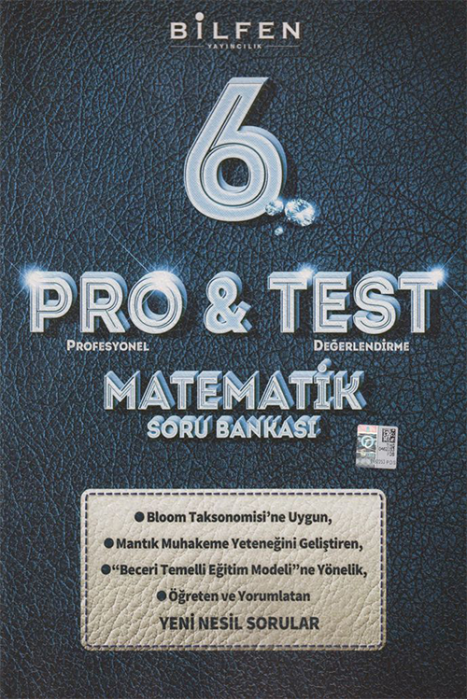 6. Sınıf Matematik ProTest Soru Bankası Bilfen Yayıncılık