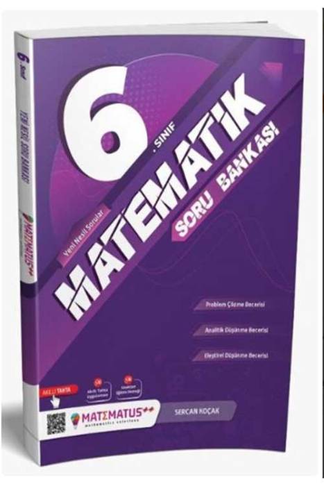 6. Sınıf Matematik Soru Bankası Matematus Yayınları