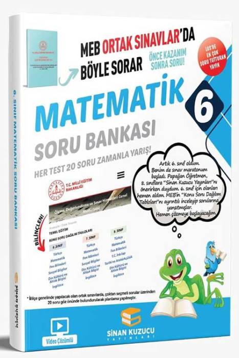 6. Sınıf Matematik Soru Bankası Sinan Kuzucu Yayınları
