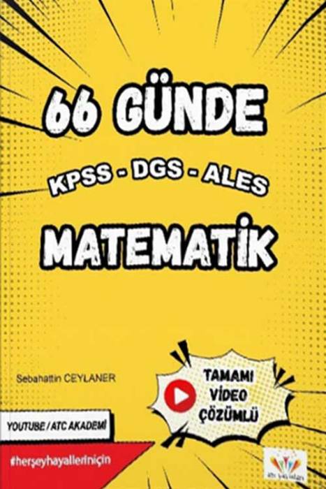 66 Günde KPSS DGS ALES Matematik Atc Yayınları