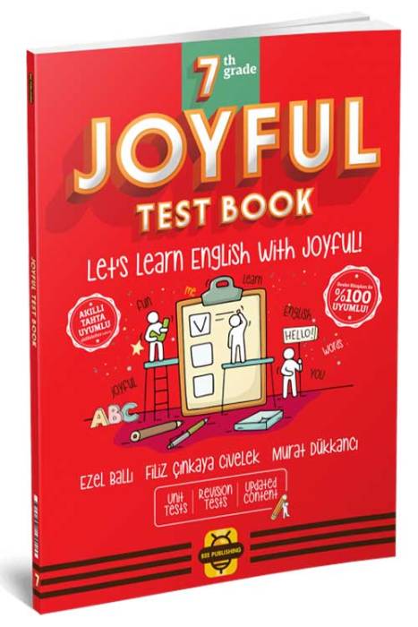 7. Sınıf Joyful Test Book Bee Publishing Yayınları