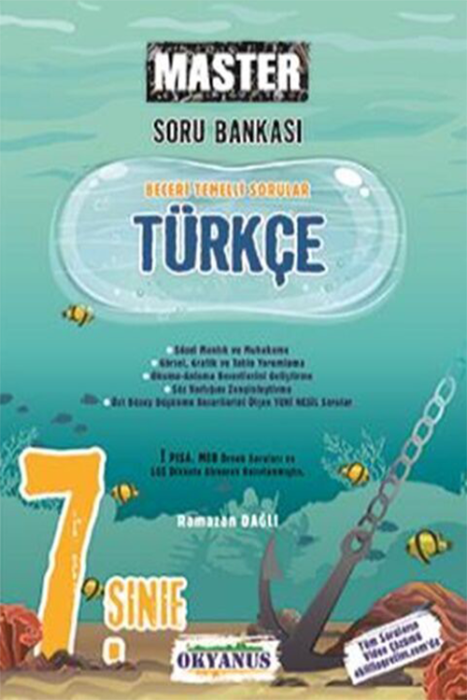 7. Sınıf Master Türkçe Soru Bankası Okyanus Yayınları