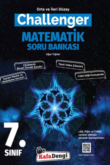 7. Sınıf Matematik Challenger Soru Bankası Kafadengi Yayınları