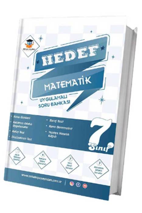 7. Sınıf Matematik Hedef Uygulamalı Soru Bankası Zeka Küpü Yayınları