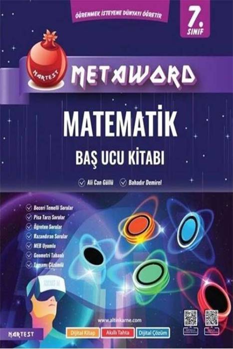 7. Sınıf Matematik Metaword Baş Ucu Kitabı Nartest Yayınevi