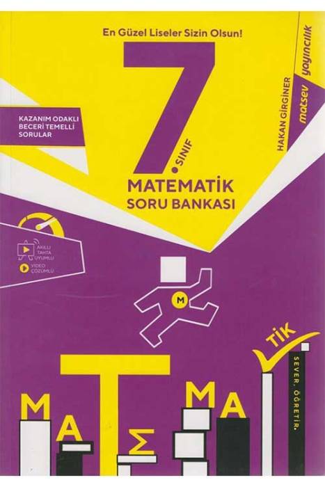 7. Sınıf Matematik Soru Bankası Matsev Yayıncılık