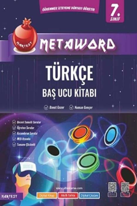 7. Sınıf Türkçe Metaword Baş Ucu Kitabı Nartest Yayınları