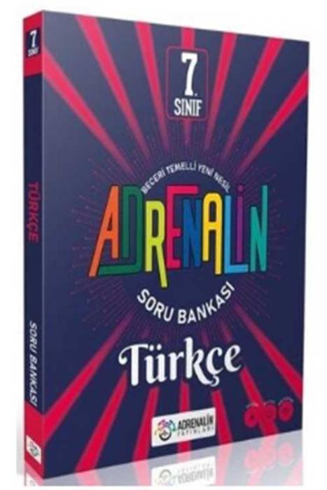 7. Sınıf Türkçe Soru Bankası Adrenalin Yayınları