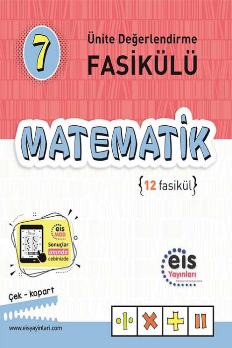 7.Sınıf - Ünite Değerlendirme Fasikülü (1-12) - Matematik EİS Yayınları