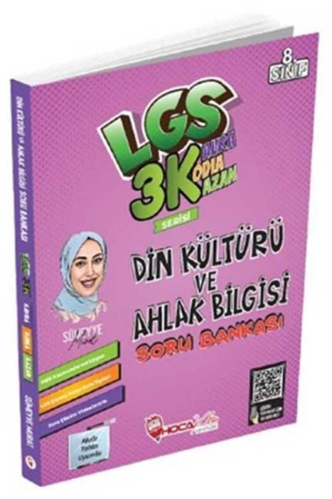 8. Sınıf LGS Din Kültürü ve Ahlak Bilgisi Soru Bankası 3K Serisi Hoca Kafası Yayınları