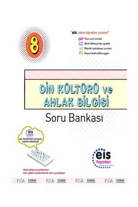 8. Sınıf LGS Din Kültürü ve Ahlak Bilgisi Soru Bankası EİS Yayınları